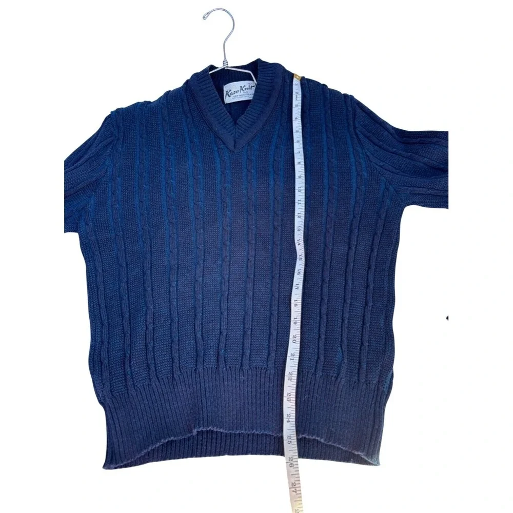 Grandpa Core Vintage Worsted Wool‎ Sweater size large